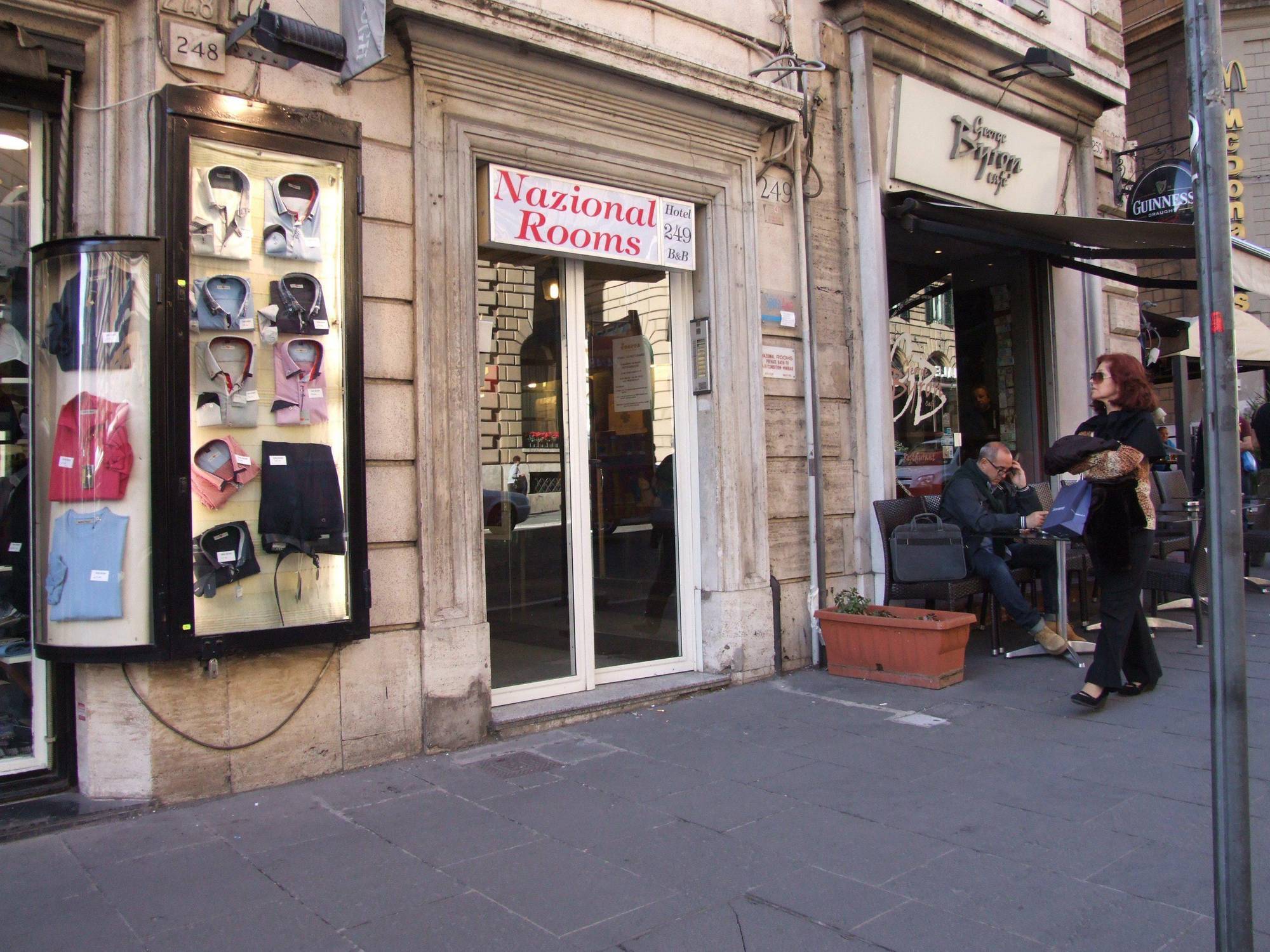 Nazional Rooms Rom Exterior foto